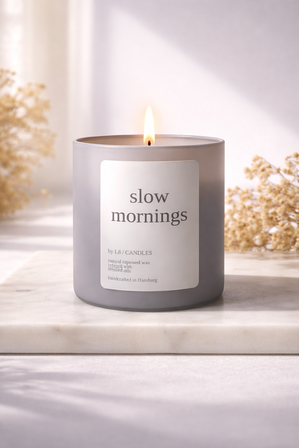 Duftkerze - slow mornings