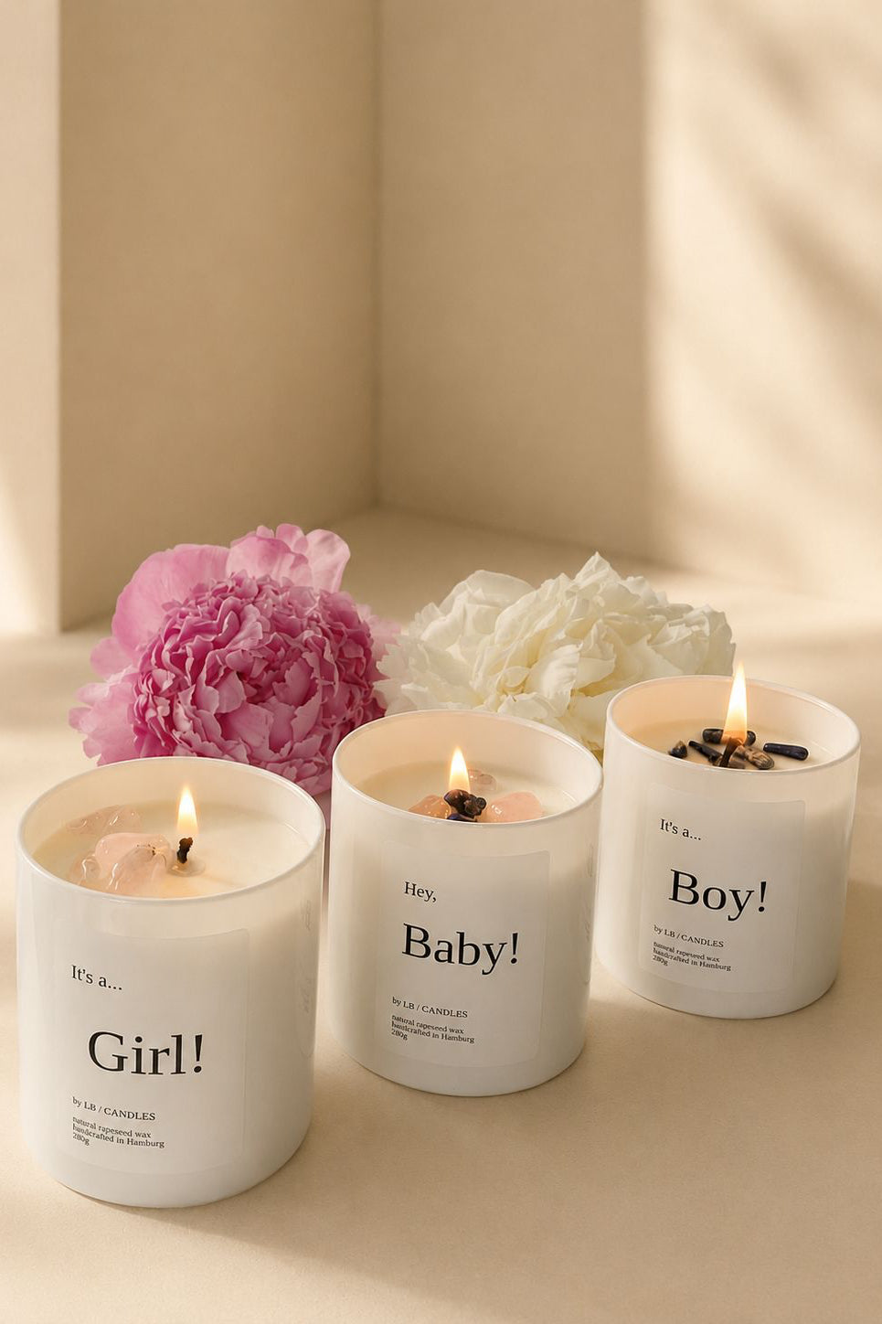 Baby Crystal Candles